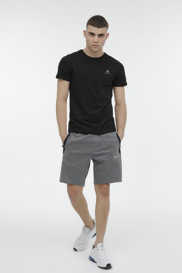 M-ct102 Basıc C Neck T-sh Siyah Erkek Kısa Kol T-shirt - 3
