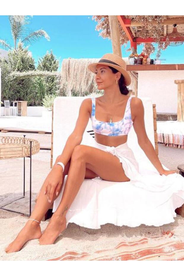 Kare Yaka Bikini Üstü - 4