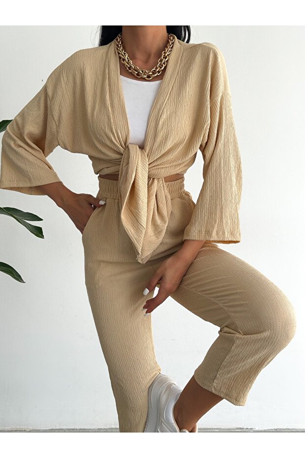 بدلة كيمونو ملفوفة - 2