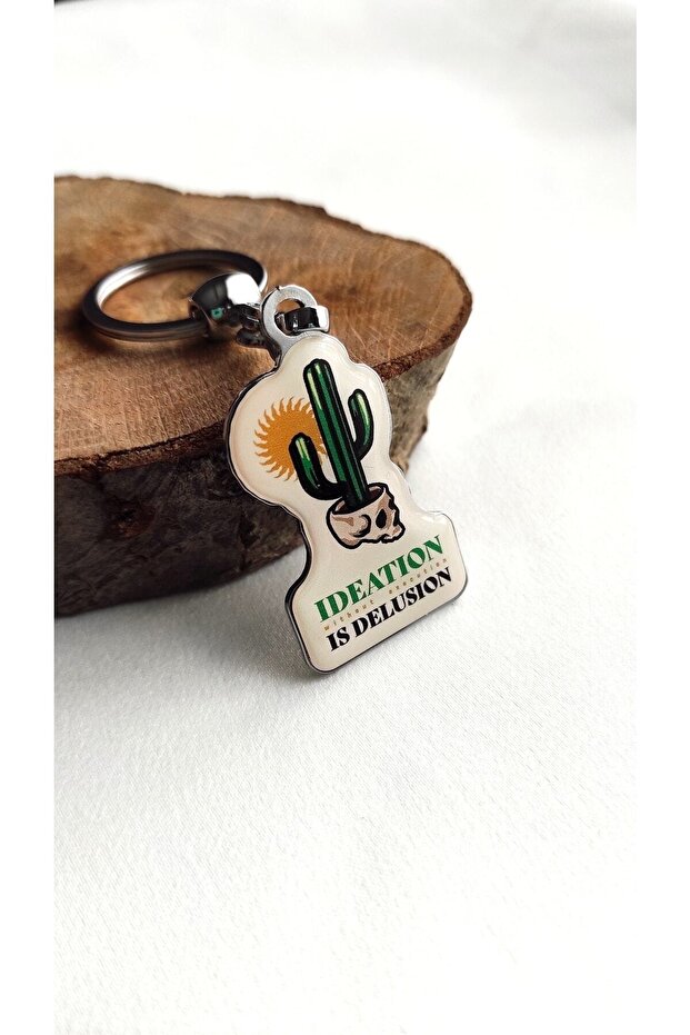 سلسلة مفاتيح بتصميم الصبار - 6