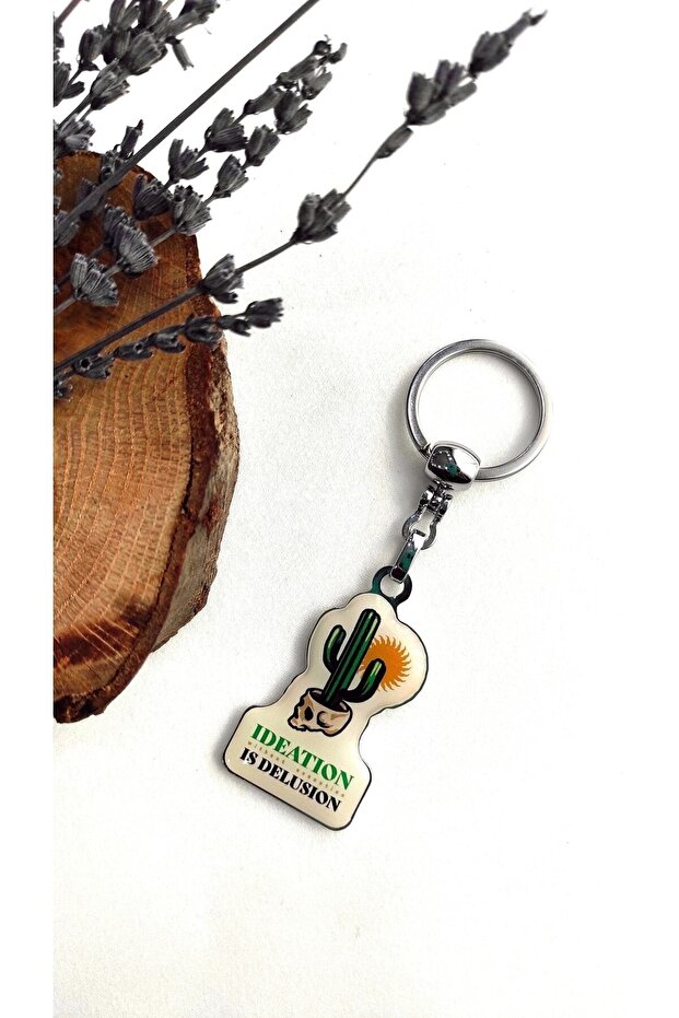 سلسلة مفاتيح بتصميم الصبار - 7