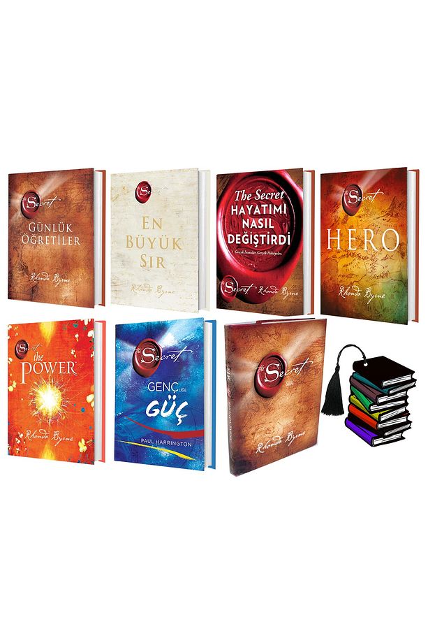 Rhonda Byrne - The Secret -full Set- Günlük Öğretiler - En Büyük Sır - The Secret Sır -yrtılmazayraç - 1