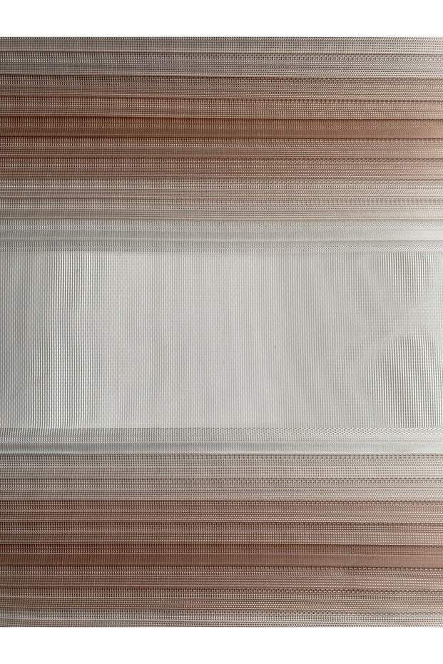 Pembe Renk Geçişli Pliseli Zebra Perde - 3