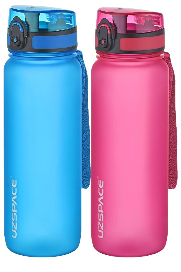 طقم قارورة تريتان مكون من قطعتين سعة 800 مل و14 خيارًا مختلفًا للألوان - 1