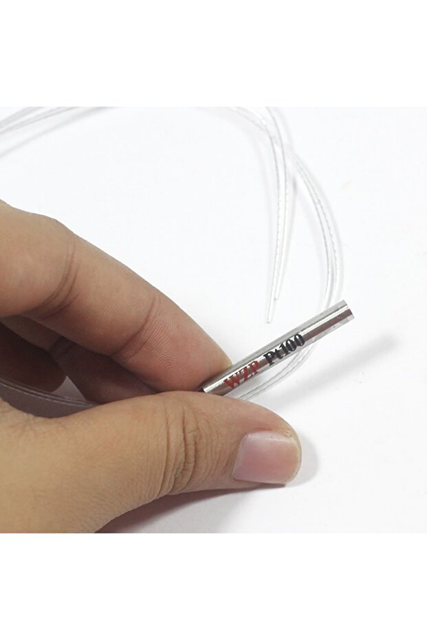 Pt100 Platinyum Isı Sıcaklık Sensörü 50cm Su Geçirmez -200c To 450c Metal Koruyucu Dalgıç Prob - 2