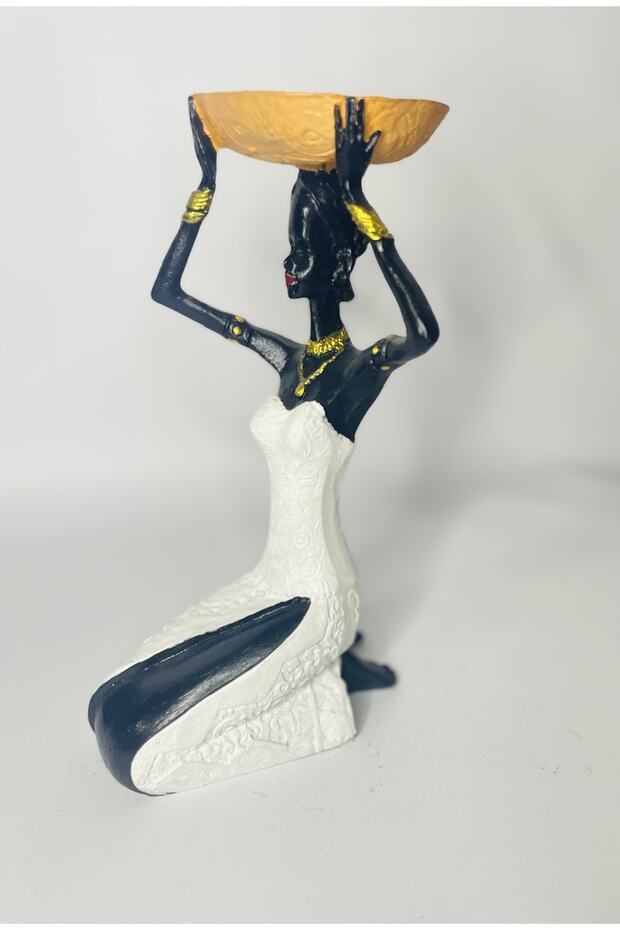 Afrikalı Kadın Mumluk - 4