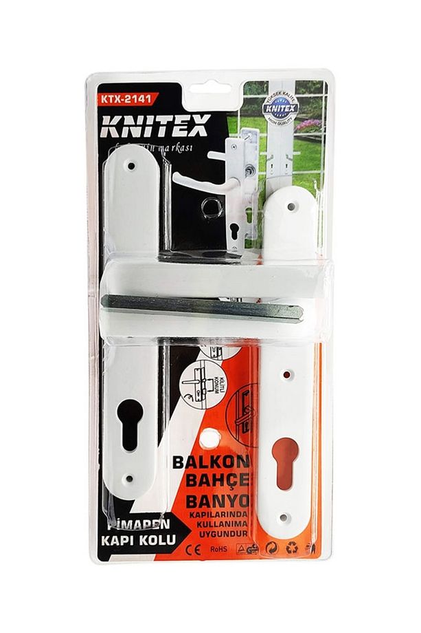 Ktx-2141 Pimapen Kapı Kolu Pls Yale Beyaz-61 - 2
