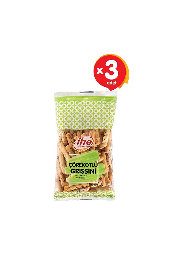 Çörekotlu Grissini 200 G (3 ADET) - 1