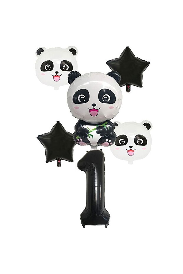 Mini Party Store Panda Balloon Set - 1