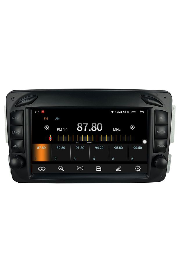 Mercedes C Class C200 (W203-W209) Android 12 Carplay Özellikli Navigasyon Multimedya Ekran 2gb Ram - 2