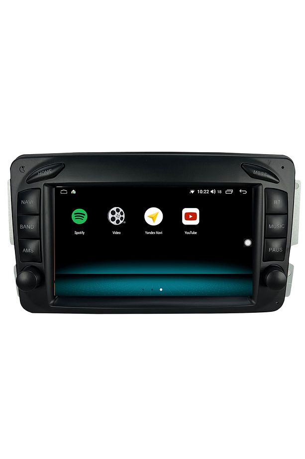 Mercedes C Class C200 (W203-W209) Android 12 Carplay Özellikli Navigasyon Multimedya Ekran 2gb Ram - 3
