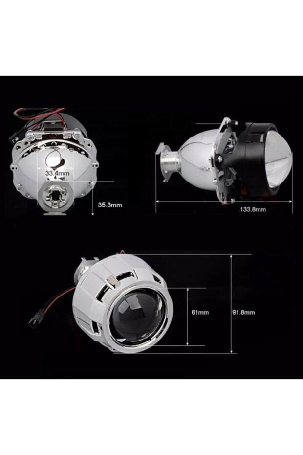Bi-xenon Far Merceği 2.5” Universal - 5