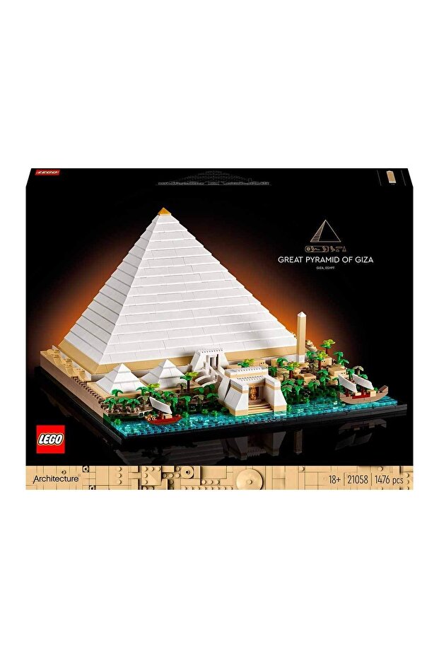 Architecture Mimari Simgeler Koleksiyonu: Keops Piramidi 21058 - 3