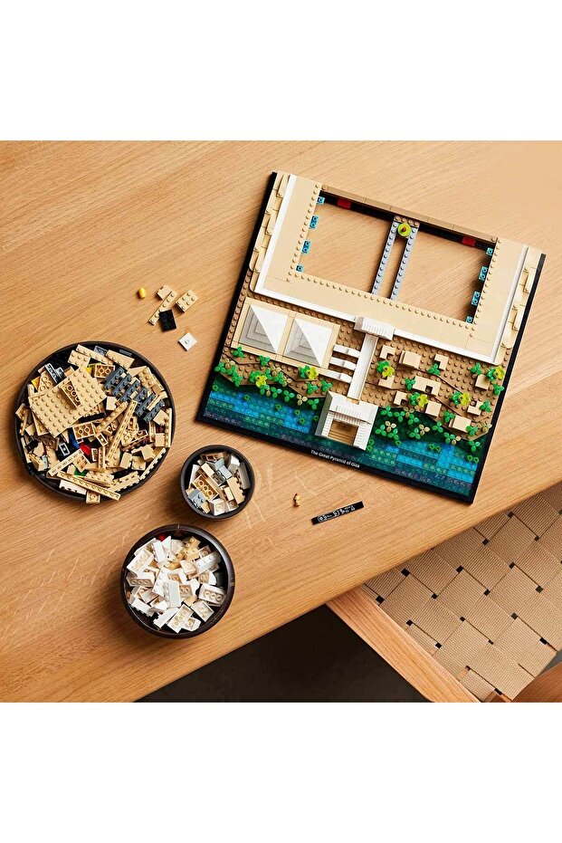 Architecture Mimari Simgeler Koleksiyonu: Keops Piramidi 21058 - 5