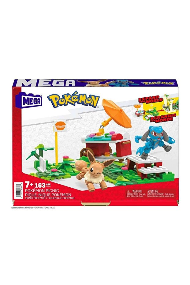 Mega Pokemon Adventure Builder Piknik Yapı Seti Hdl80 - 6