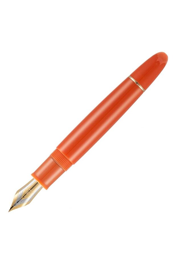 X159 Dolma Kalem Orange Red Chrome Medium - 1