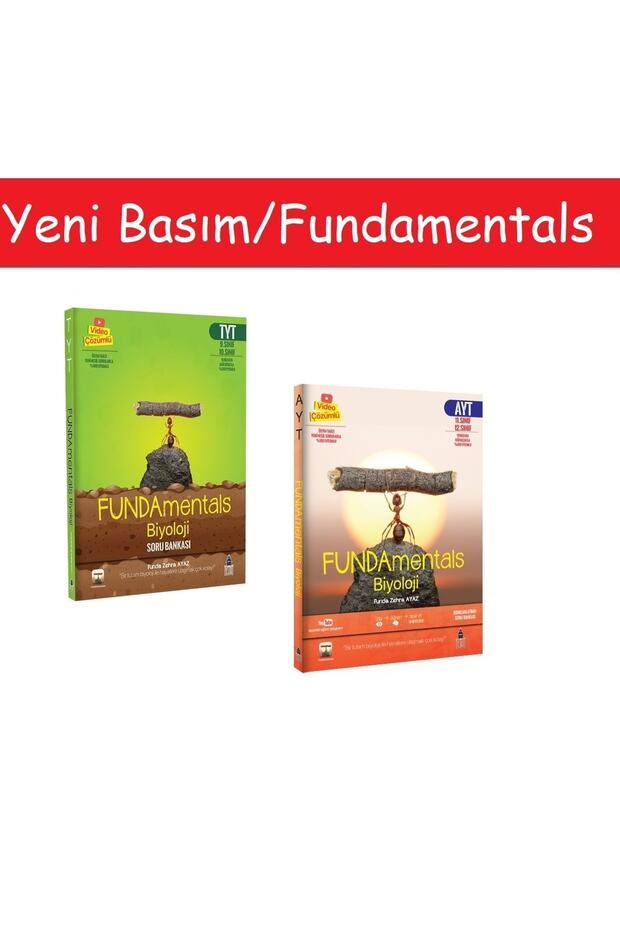 Tyt Fundamentals Biyoloji Soru Bankası & Fundamentals Biyoloji Ayt Konu Anlatımlı Soru Bankası - 1