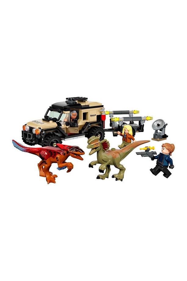 GameFun Jurassic World Pyroraptor Ve Dilophosaurus Nakliyesi 76951 - 2