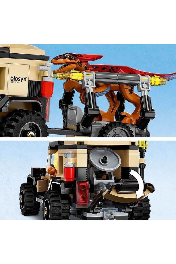 GameFun Jurassic World Pyroraptor Ve Dilophosaurus Nakliyesi 76951 - 6