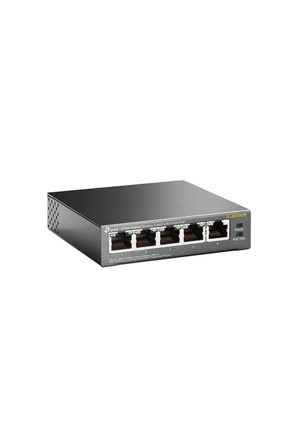 Tl-sg1005p 5 Port Gigabit 4 Port Poe Switch - 3