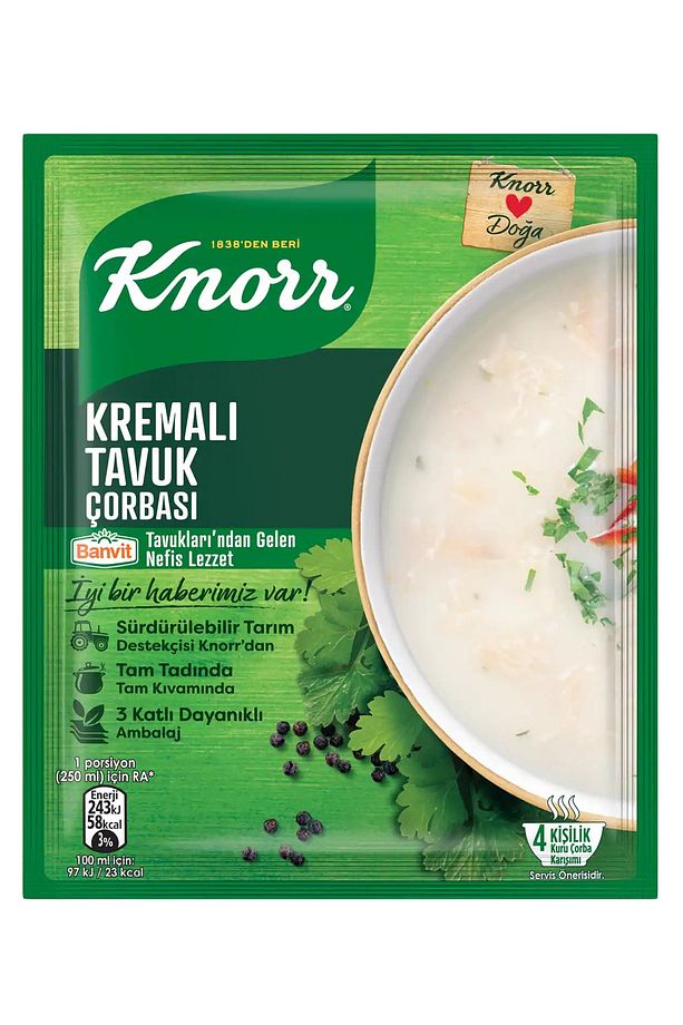 Kremalı Tavuk Çorbası 65 gr - 1