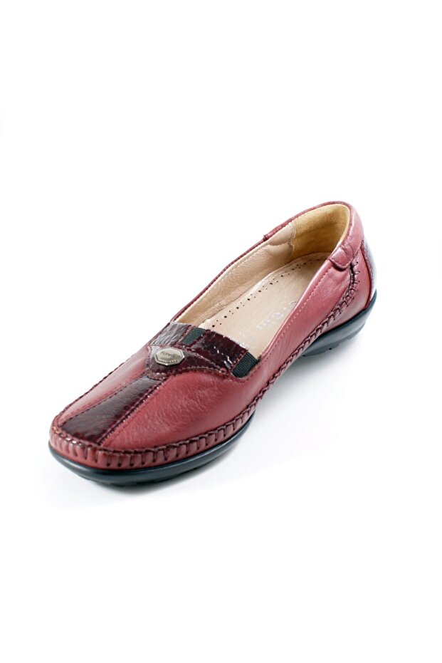 Forellı 33007 Deri Ortopedi Bayan Ayakkabı - 3