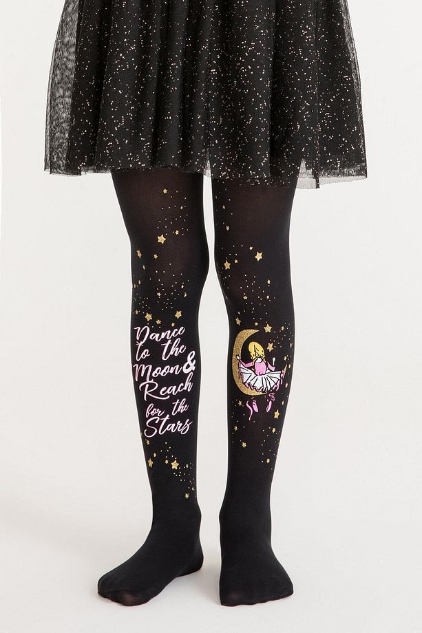 Pretty Moon Dance Kız Çocuk Külotlu Çorap | Pcl056pg18sk - 1