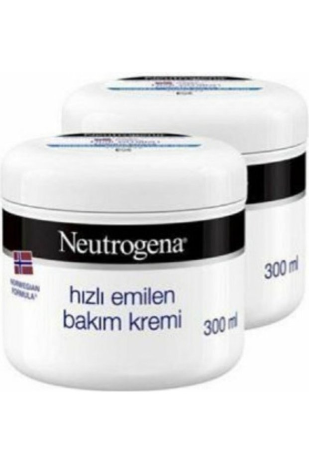 Fast Absorbing Care Cream (for Normal and Dry Skin) 300 ml 2 Pieces