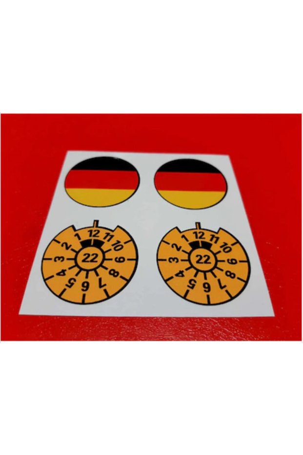 Germany License Plate Sticker - License Plate Sticker - European Union License Plate Sticker - License Plate