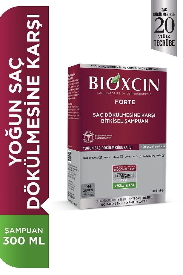 Forte Saç Dökülmelerine Karşı Bitkisel Şampuan 300 Ml - 4