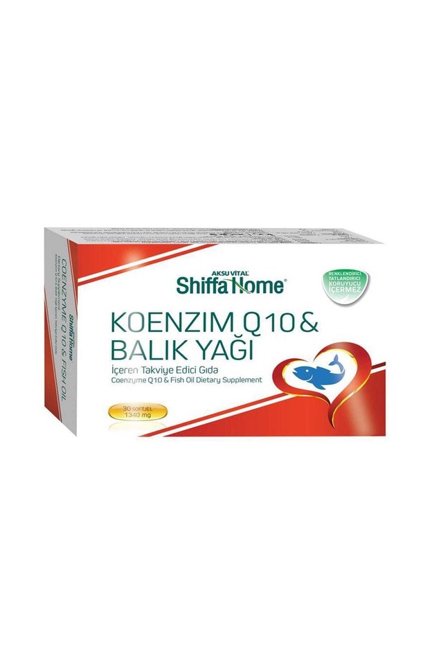 Coenzyme Q10 & Omega3 30 Softgel