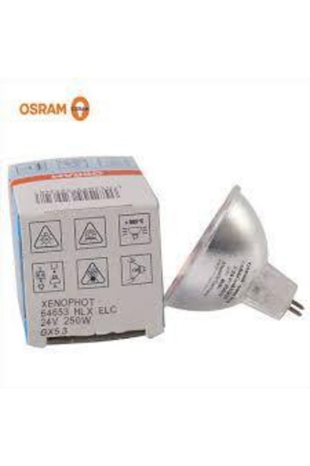 Xenophot 64653 Hlx Elc 24v 250w Çanak Halojen Ampul Tepegöz Projeksiyon Ampulu Made In Germany - 3
