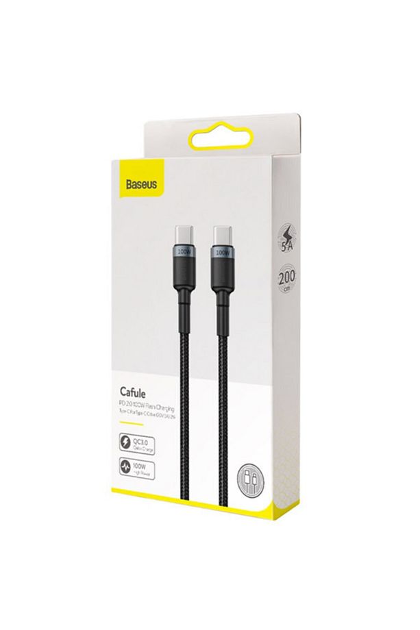 Baseus Cafule Pd2.0 100w Flash Şarj Usb Type-c Kablo (20v 5a) 2 Metre - 7