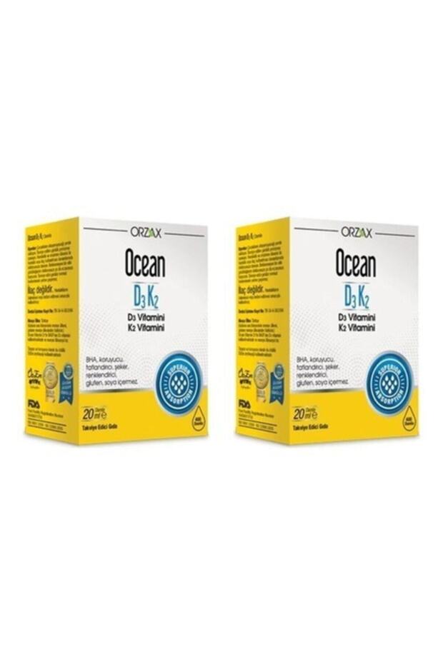 D3 K2 Damla 20 Ml-2 Adet - 2