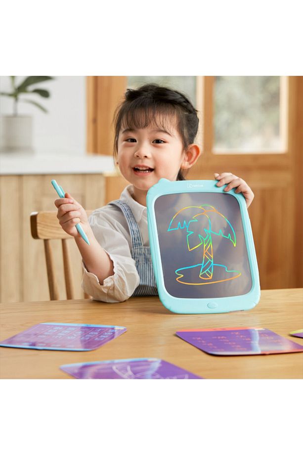 Wicue 11” Saydam Lcd Dijital Eğitim Tableti – Mavi - 2