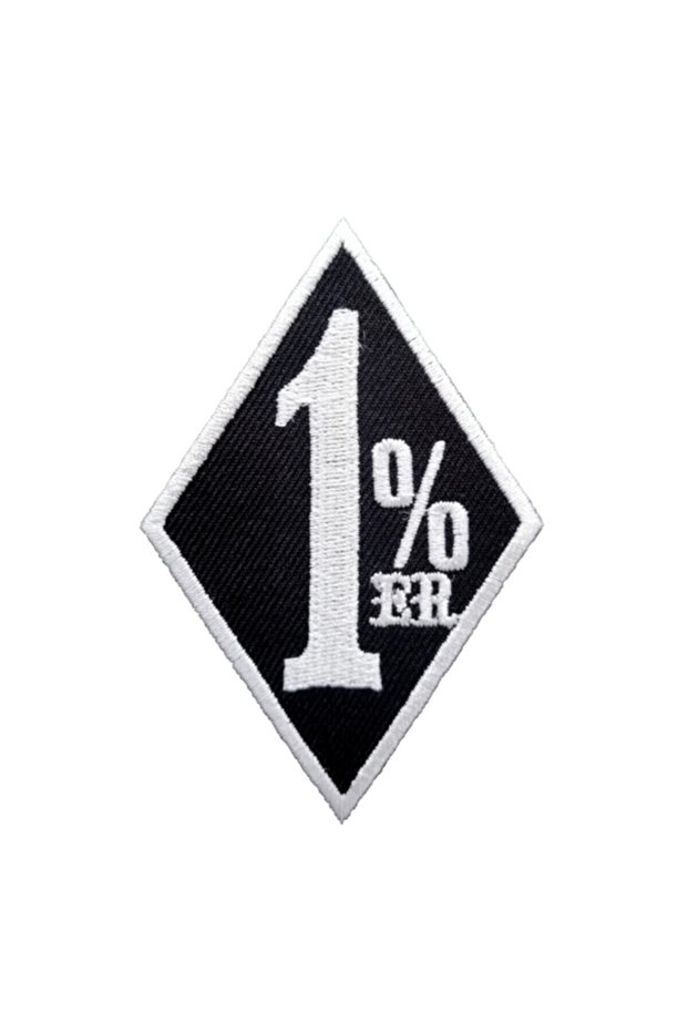 رقعة شعار MC Motobike 1% - مع رقعة تزوير وجينز