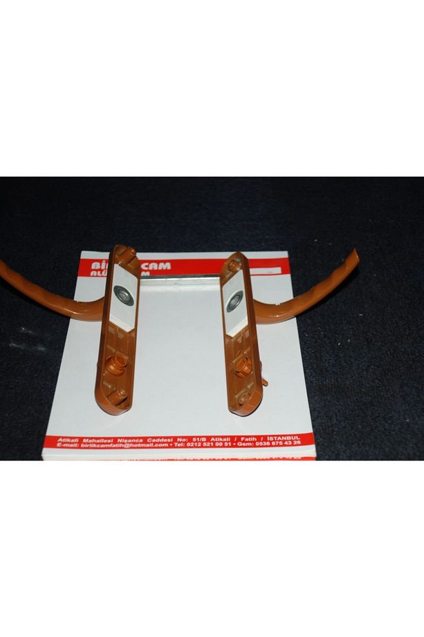 Pvc Wc Kapı Kolu Kahverengi - 2