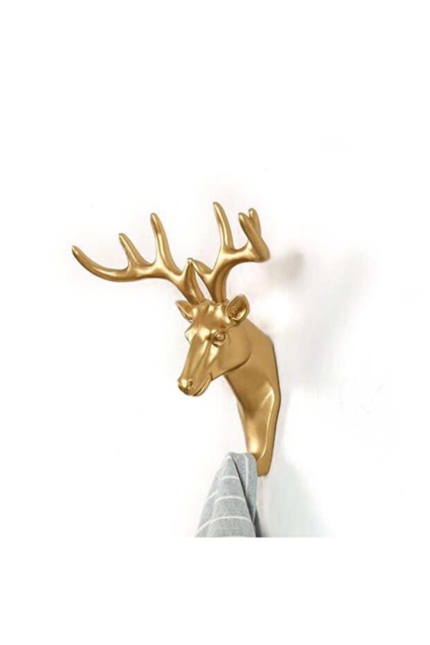 Geyik Boynuz Duvar Dekor  Askılık - 2