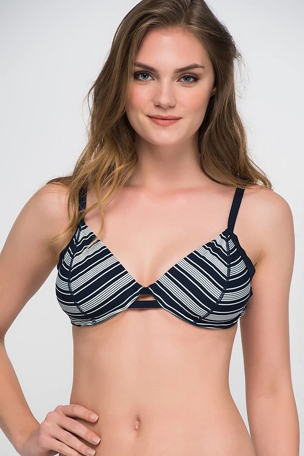 Kadın Gece Mavisi Bikini Üstü CBAD102D06 - 1