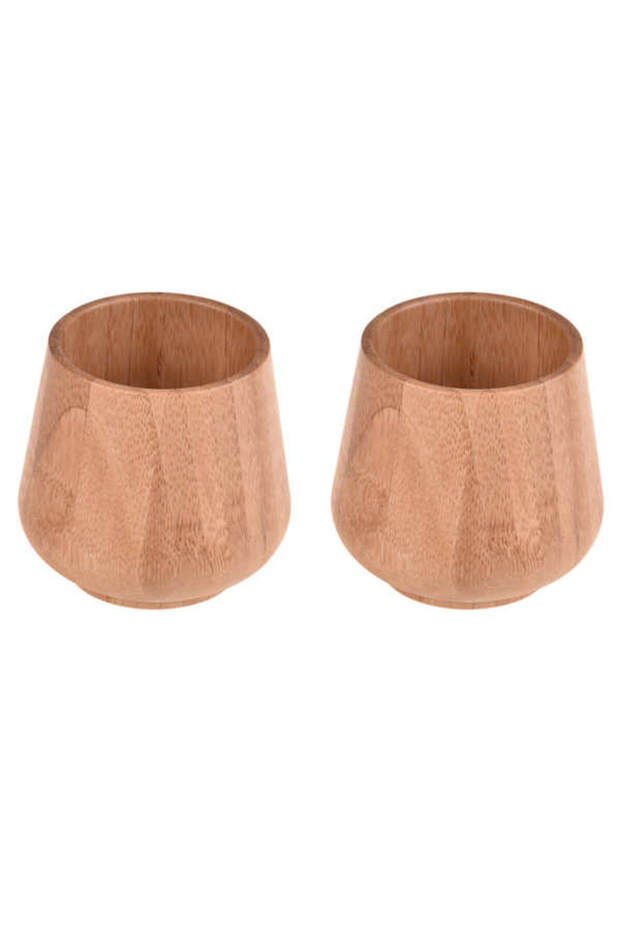 Gento - 2'li Bambu Bardak 100 ml - 2