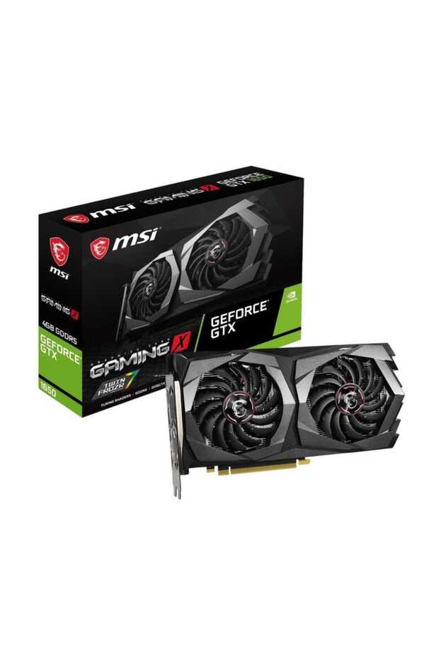 GeForce GTX 1650 GAMING X 4G GTX1650 4GB GDDR5 128B (1XDVI 1XHDMI 1XDP) Ekran Kartı - 1
