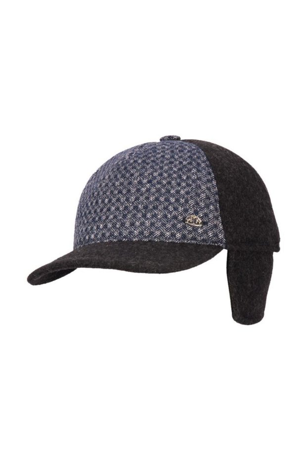 Baseball Flap Cap Navy Blue