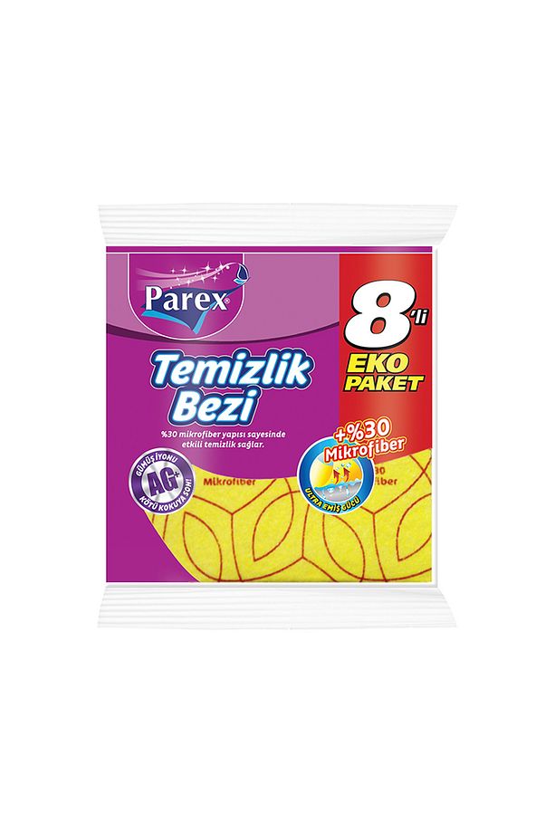 Mikrofiber Temizlik Bezi - 8'li - 1