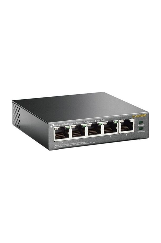 Tl-sg1005p 5 Port Gigabit 4 Port Poe Switch - 1