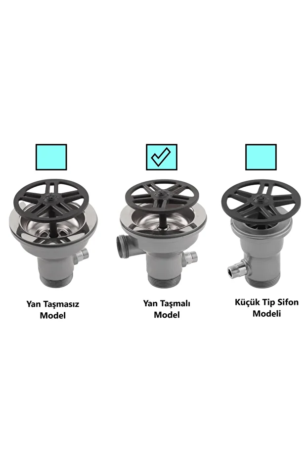 Yüksek Basınçlı Evye Içi Bardak Biberon Blender Mikser Vb. Için Ön Yıkama Aparatı (YAN TAŞMALI) - 8