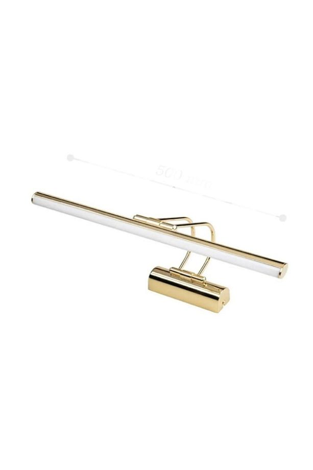 Flüt Kuğu Duvar Üstü Ledli Aplik 50 Cm Altın, Krom, Siyah - 1