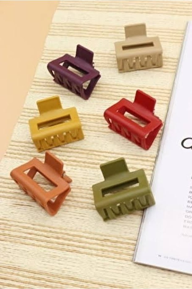 Women's 6-Piece Colorful Medium Size Latch Buckle Set