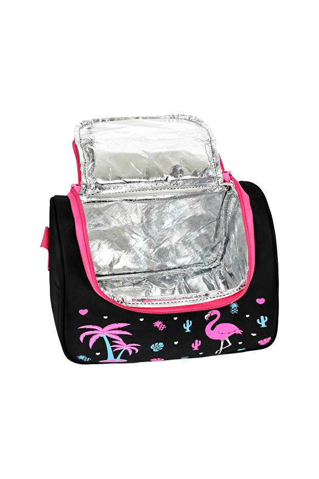 Licensed Flamingo Patterned Lunch Box - 4