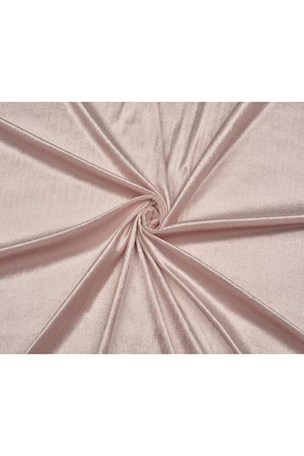 Pink Lycra Velvet Fabric