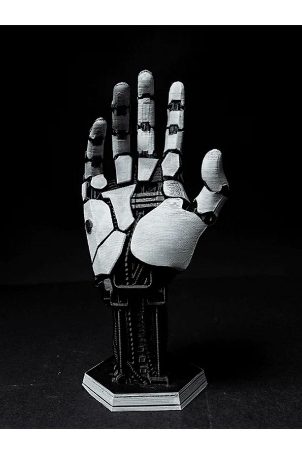 Kol Tutucu Joystick Kumanda Standı Xbox / Ps4 /ps5 Uyumlu/robot El Şeklinde Boyalı Figür (tek Adet) - 3